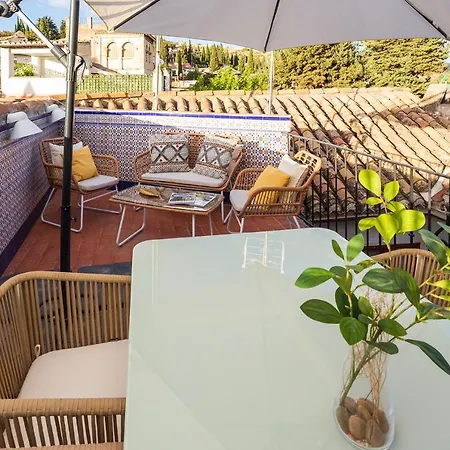 Apartment Albaicin Alhambra Views Private Terrace Granada