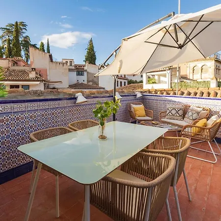 Albaicin Alhambra Views Private Terrace Apartment Granada