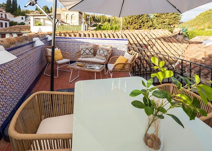 דירה Albaicin Alhambra Views Private Terrace גרנדה